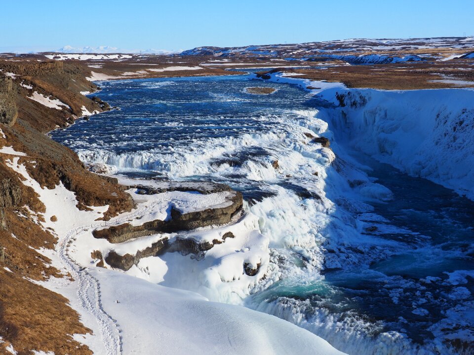 Hvítá haukadalur iceland