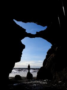 Hjörleifshöfði cave beach black beach