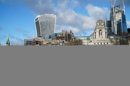 Cityscape panoramic london photo