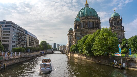 Channel waters berlin cathedral