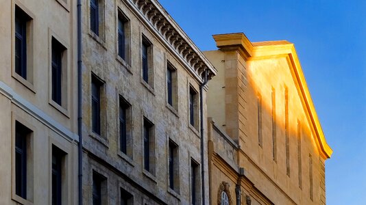 Derelict architecture stone photo