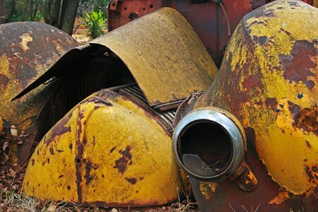 Car vintage wreck