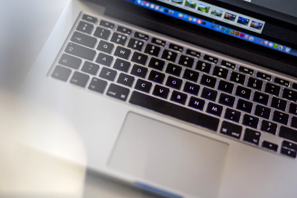 Technology business gray computer