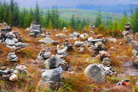 Fairy glen stone rock