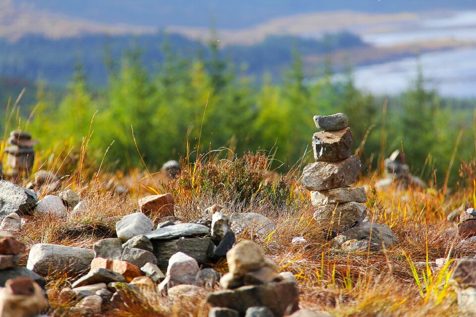 Fairy glen stone rock