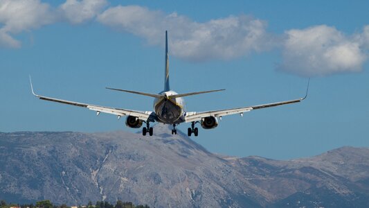 The earth's atmosphere flight corfu