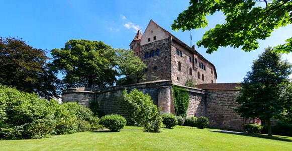Building castle nuremberg
