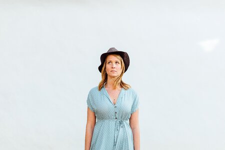 Female girl hat photo
