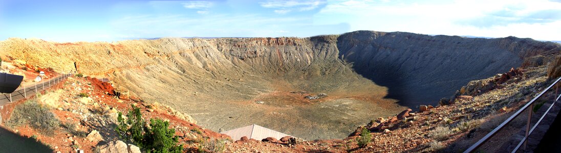 Arizona desert meteorite