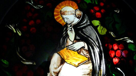 Glass monastery chapel