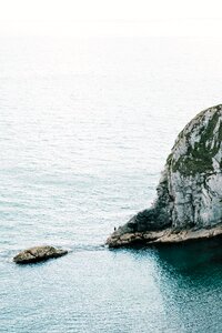 Nature cliff rock photo