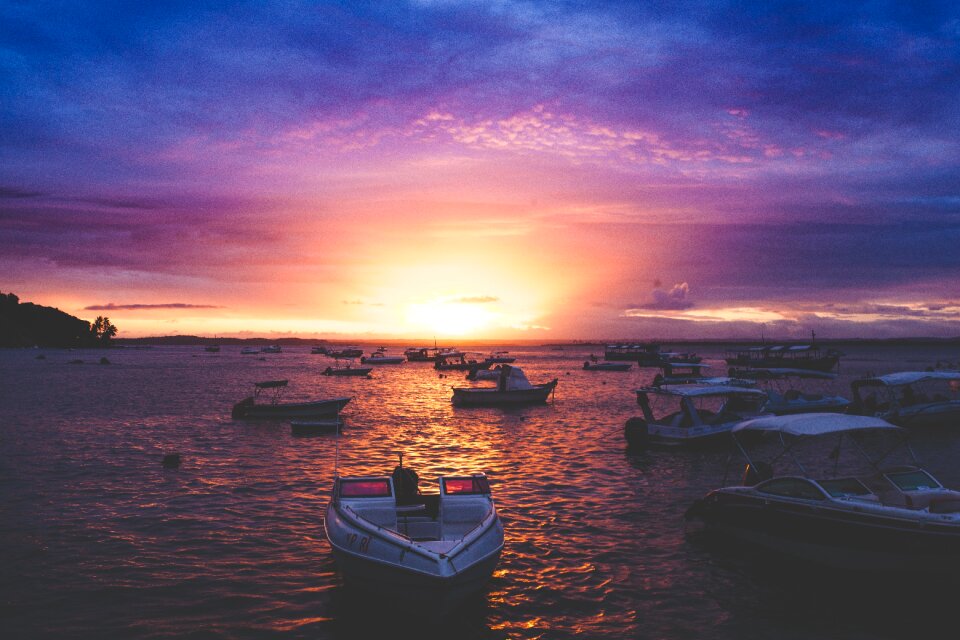 Nature sunset horizon