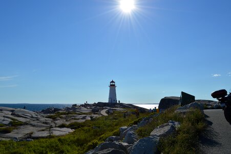 Lighthouse sea travel