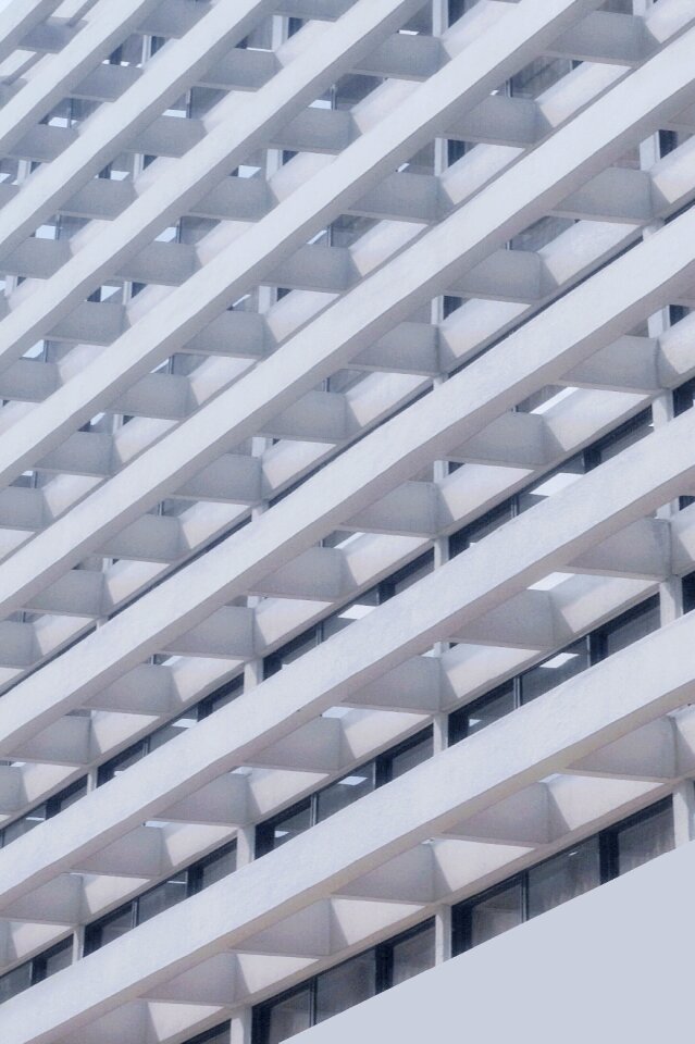 White building infrastructure