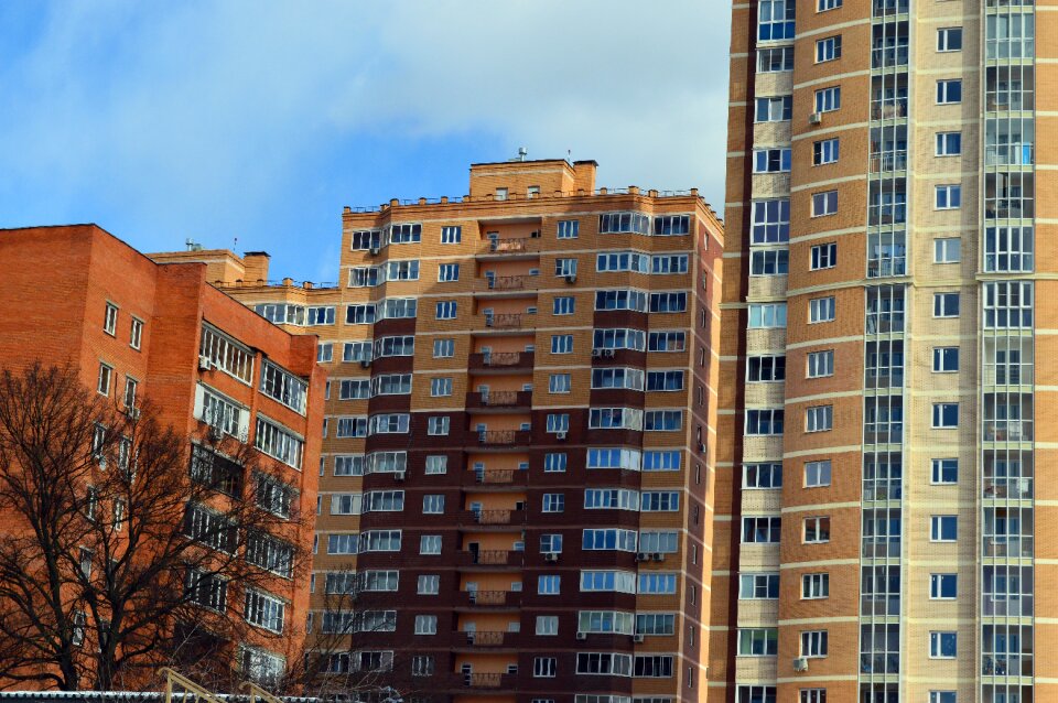 Apartment architecture building