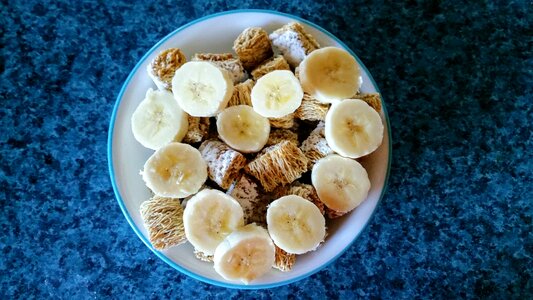 Healthy breakfast fruit photo