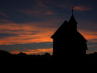 Small church wayside chapel tyrol