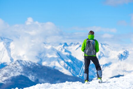 Adventure outdoor mountain photo