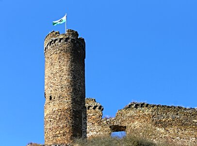 Keep middle ages fortress photo