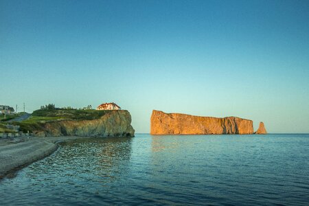 Percé water sea travel