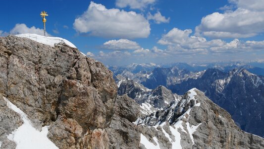 Mountains zugspitze summit