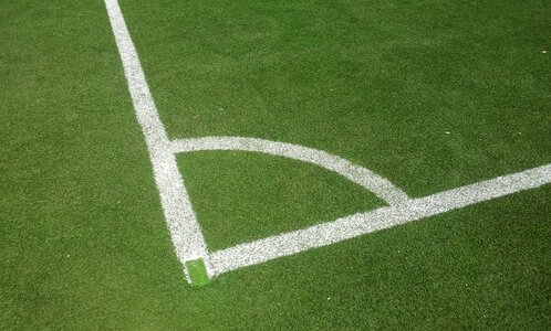 Eckpunkt football match mark