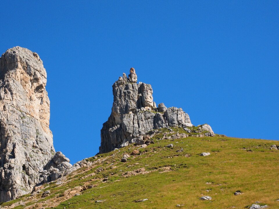 Locomotive mountains dolomites
