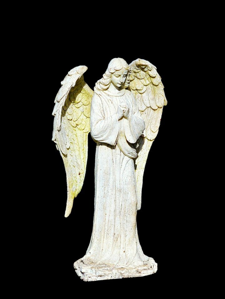 Angel figure figure sleeping