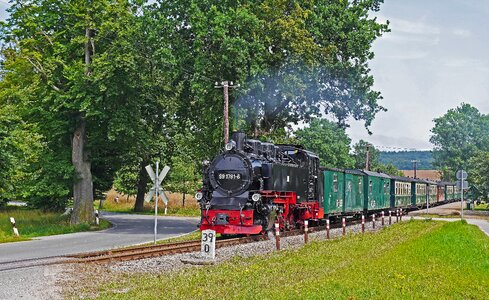 Steam railway historically steam locomotive