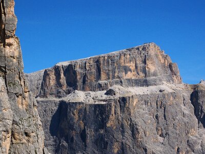 Plateau mountain plateau-shaped rock summit rock summit