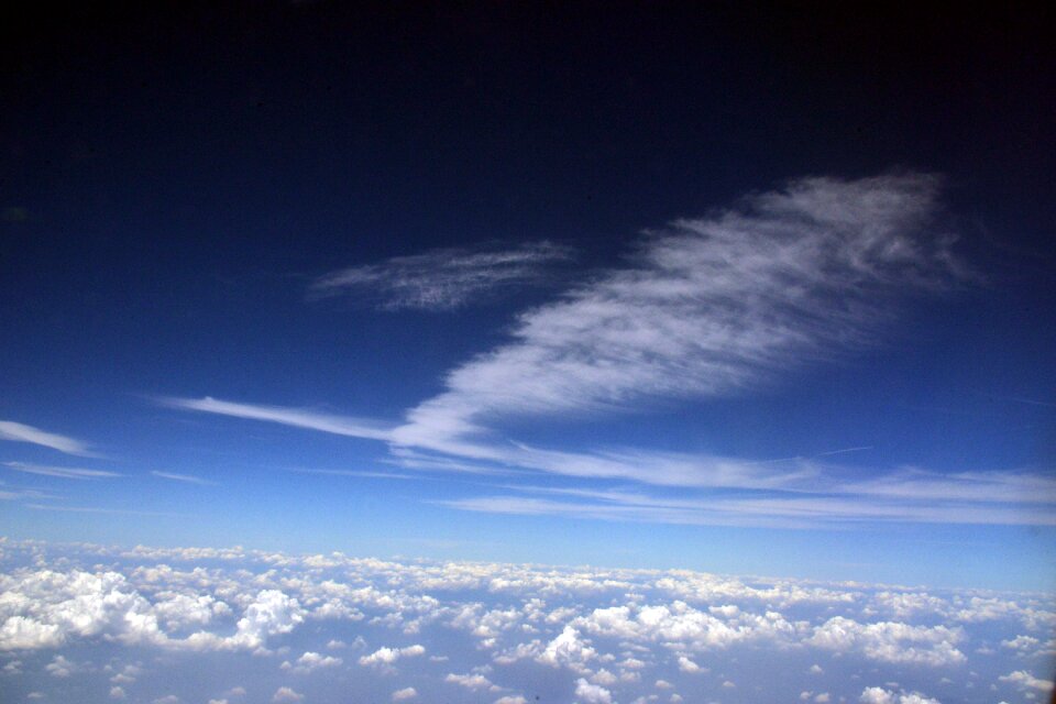 Sky wings sky clouds