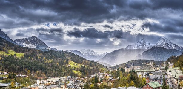 Berchtesgaden national park berchtesgaden alps view photo