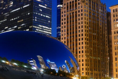 Skyscraper skyline usa