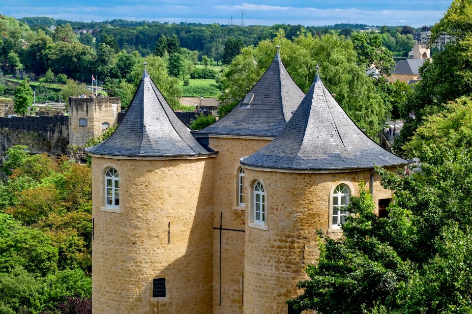 Castle historical luxembourg