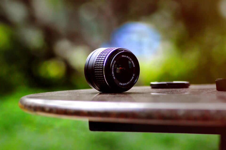 Photography photographer table