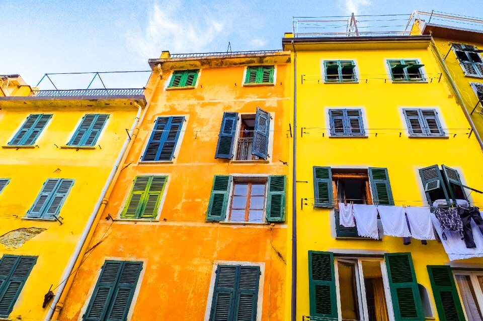 Facade building mediterranean
