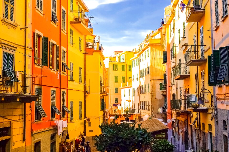 Street facade mediterranean