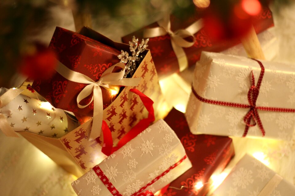 Gifts holiday brown gift