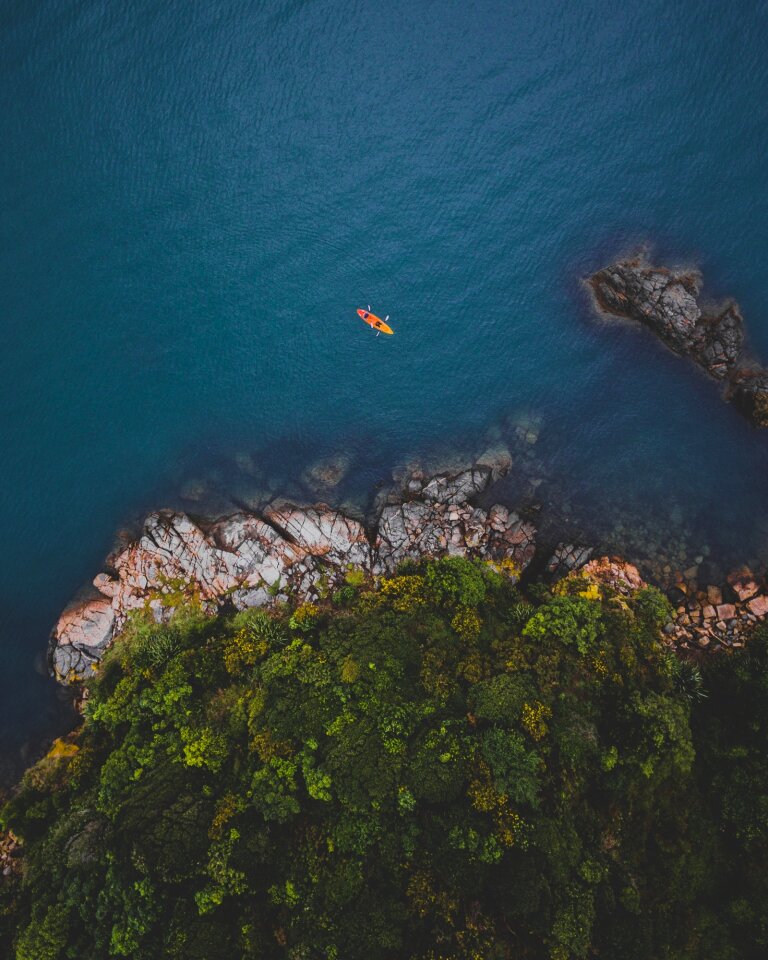 Nature boat sailing