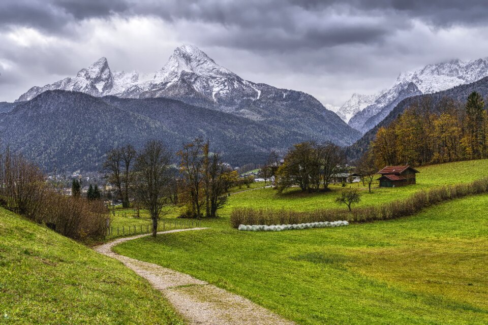 Berchtesgaden alps alpine mountains