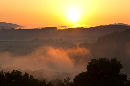 Hesse fog summer