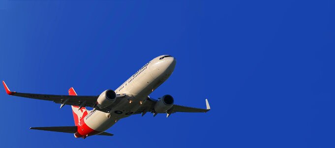 Jet sky blue sky