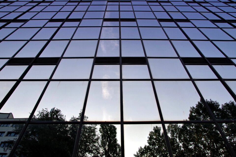 Skyscrapers the window building