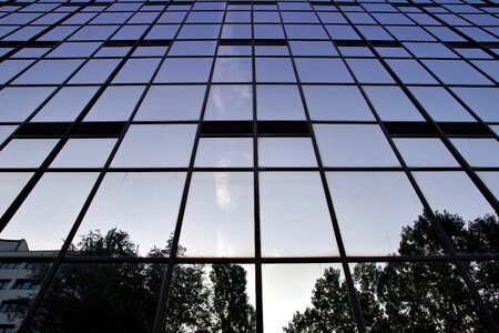Skyscrapers the window building