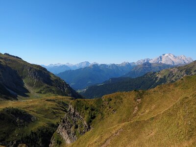 Cima del faconbon sasso bianco monte pezza
