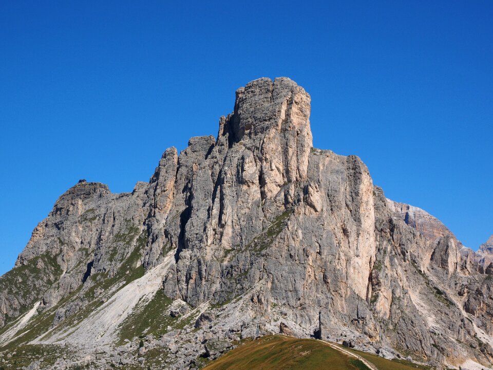 Monte gusela ampezzo dolomites dolomites