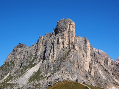 Monte gusela ampezzo dolomites dolomites