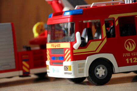 Fire department playmobil toys