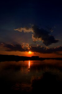 Cloud water reflection