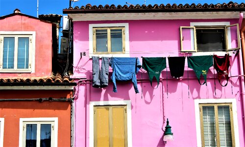 Washing buildings architecture